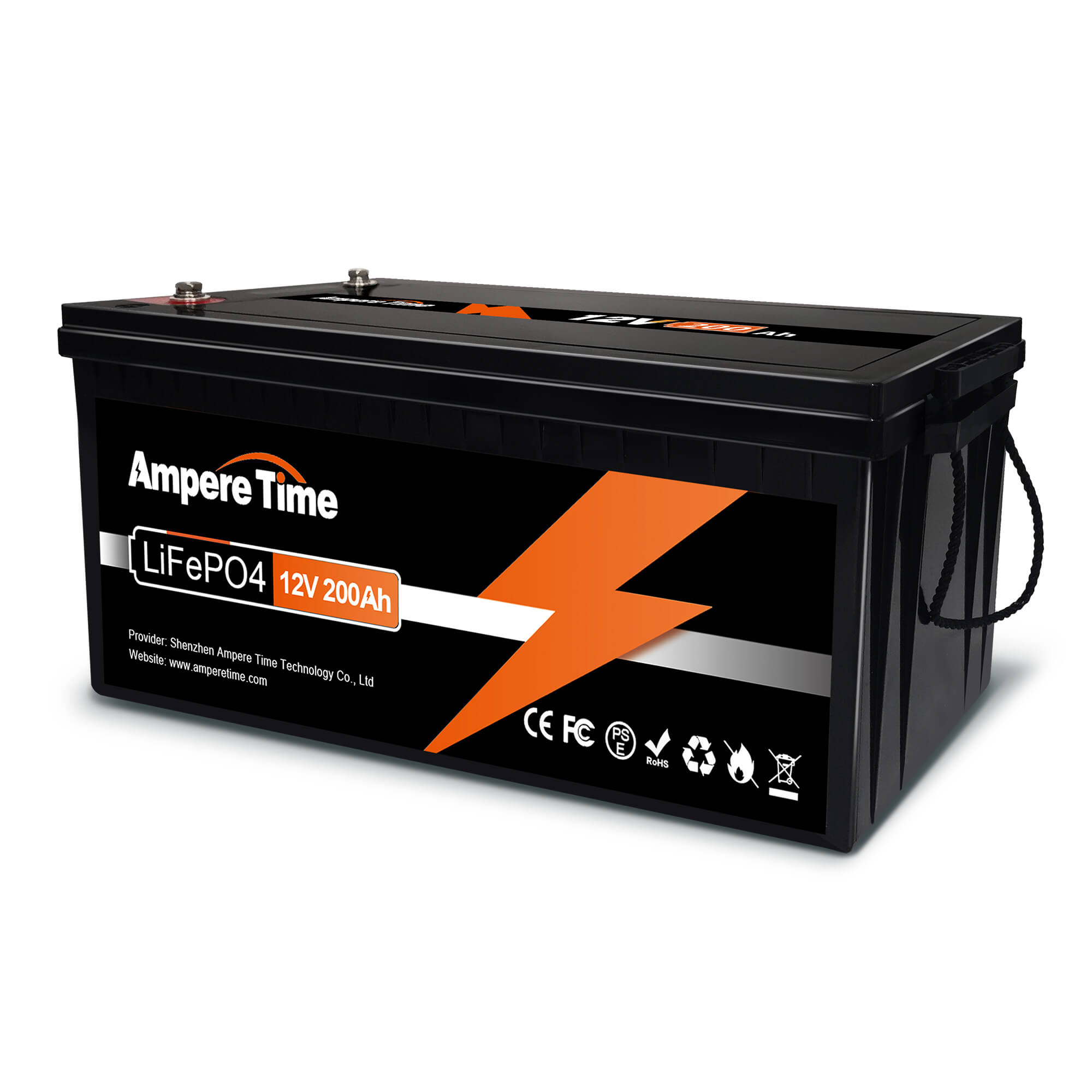 Ampere Time 12V 200Ah Lithium LiFePO4 Battery Ampere Time